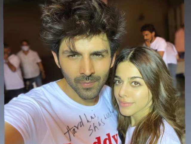 Kartik Aaryan and Alaya F