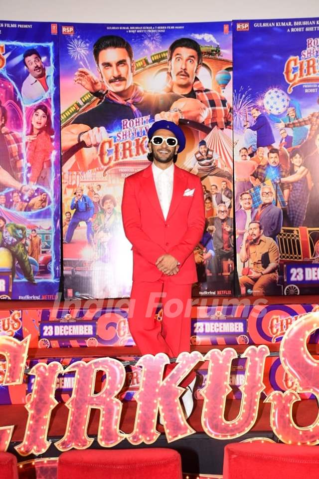 Ranveer Singh, Cirkus Trailer Launch