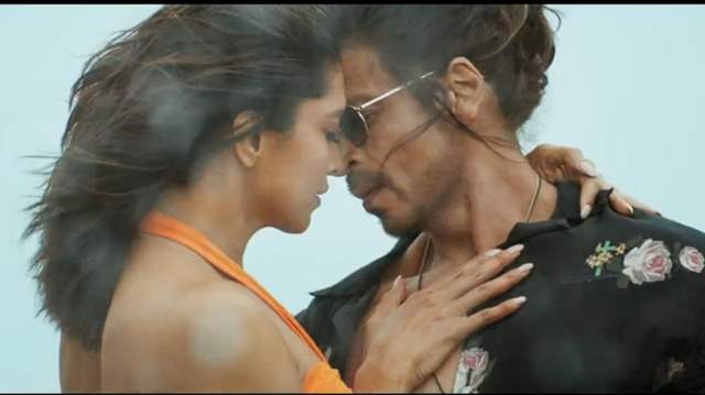 Deepika Padukone and Shah Rukh Khan