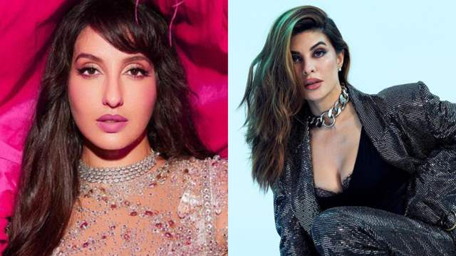 Nora Fatehi and Jacqueline Fernandez 