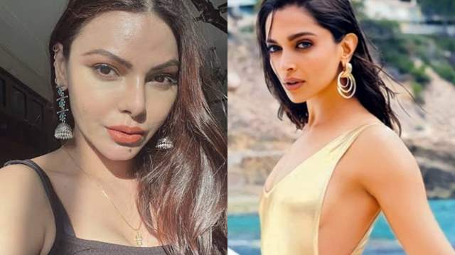 Sherlyn Chopra and Deepika Padukone 