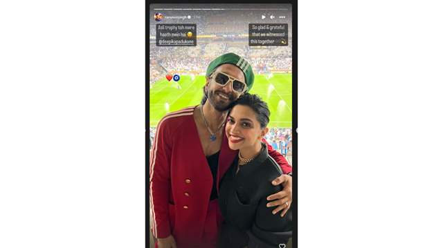 FIFA World Cup 2022: Romance of Ranveer Singh and Deepika Padukone