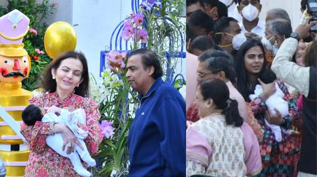 Ambani's welcome twins