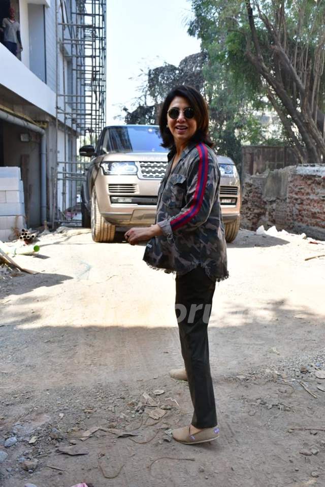 Neetu Kapoor spotted in Bandra 
