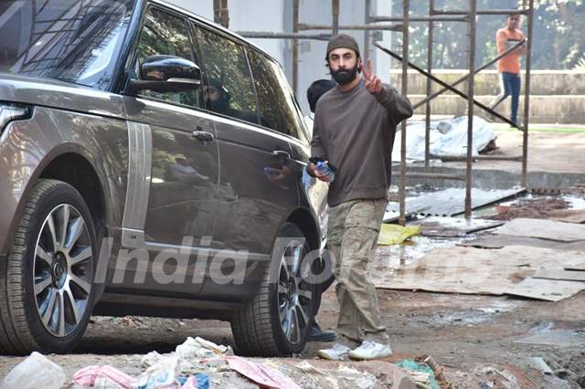 Ranbir Kapoor spotted in Bandra