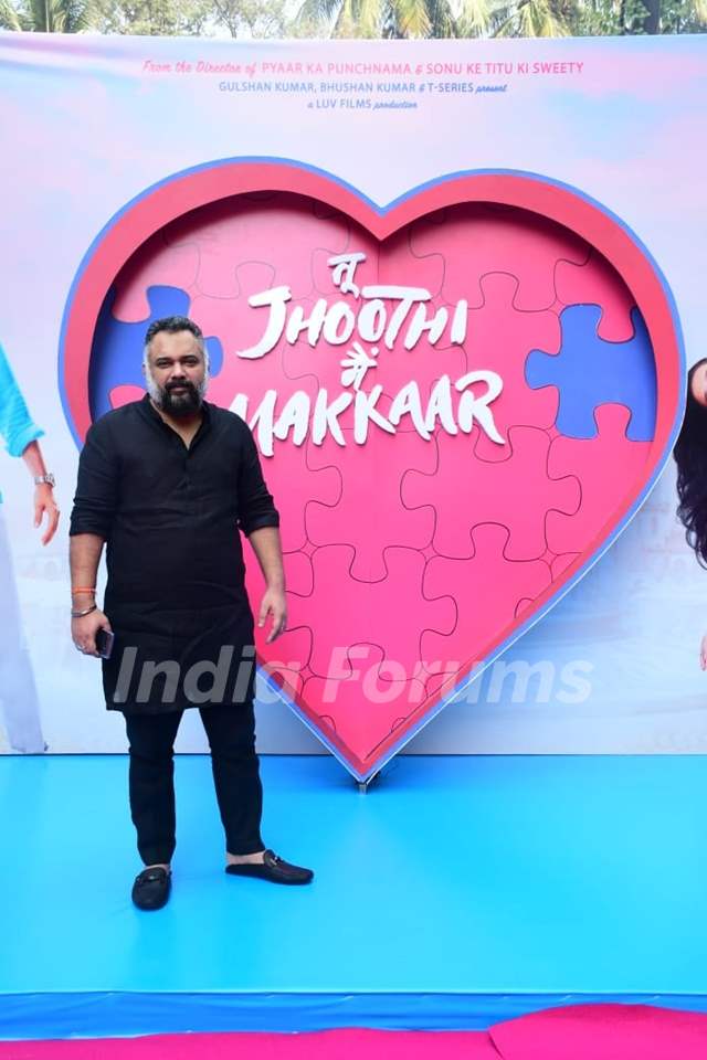 Luv Ranjan snapped at the trailer launch of Tu Jhoothi Main Makkaar