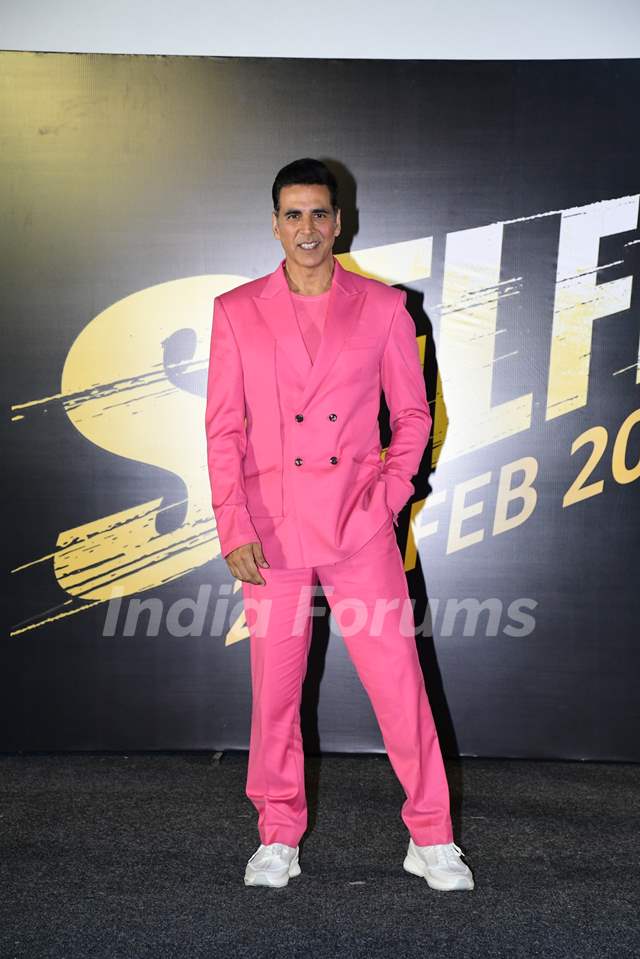  Akshay Kumar  snapped at the trailer launch of Selfiee