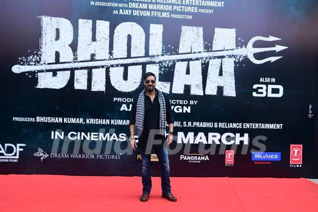 Ajay Devgn grace the teaser launch of Bholaa