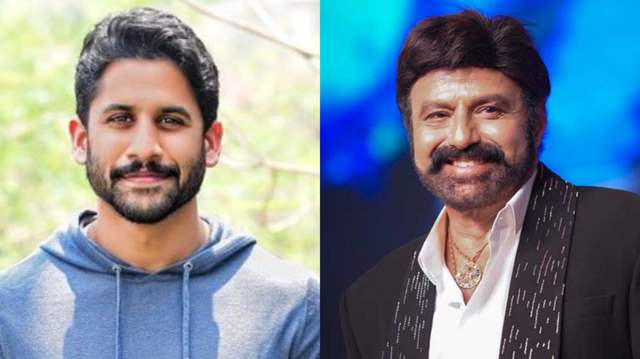 Naga Chaitanya and Balakrishna 