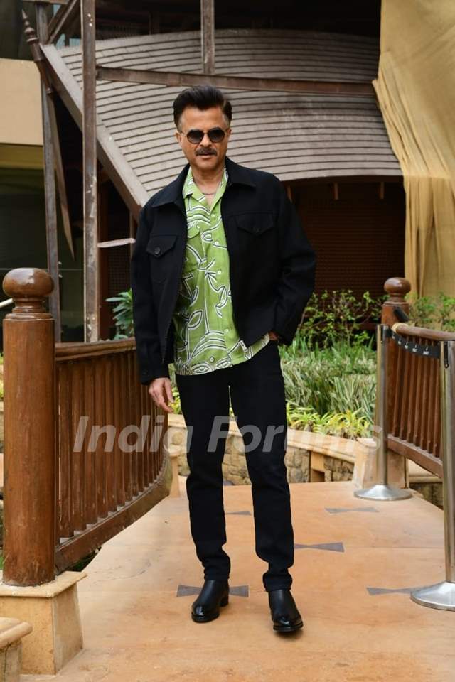 Anil Kapoor snapped promoting Web Series The Night Manager in the city 
