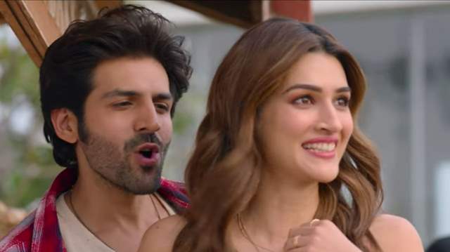 Kartik Aaryan and Kriti Sanon