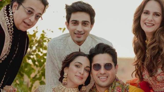 Kiara Advani and her family