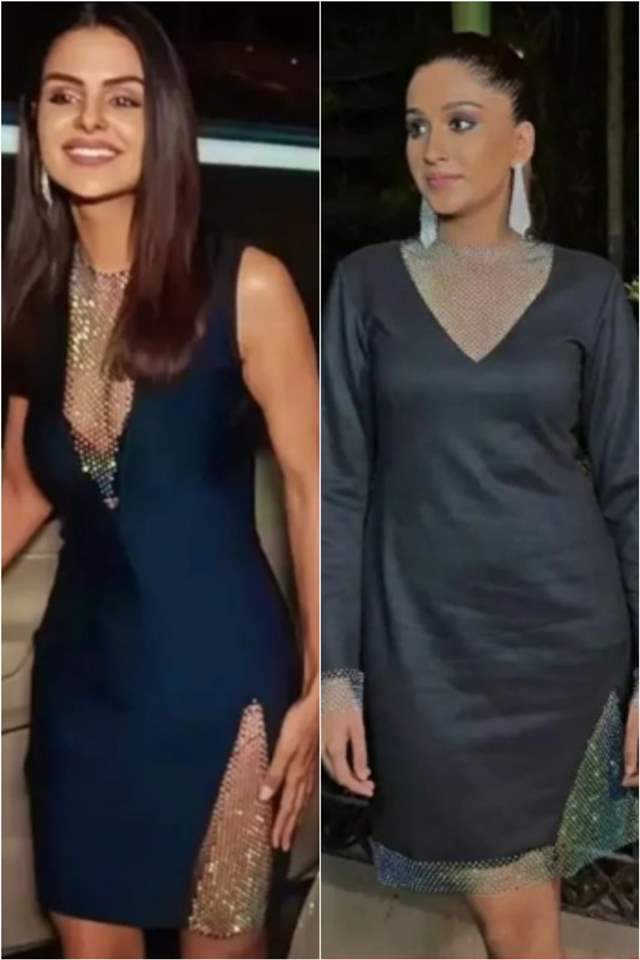 Priyanka and Nimrit's identical outfits