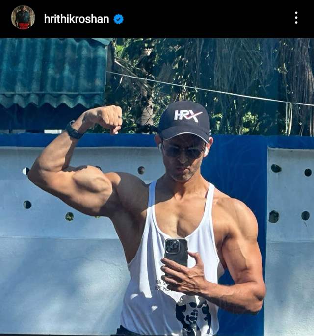 Hrithik Roshan's Instagram post