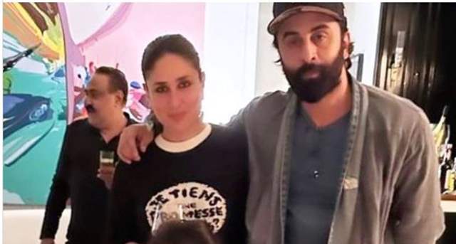 Kareena and Ranbir Kapoor