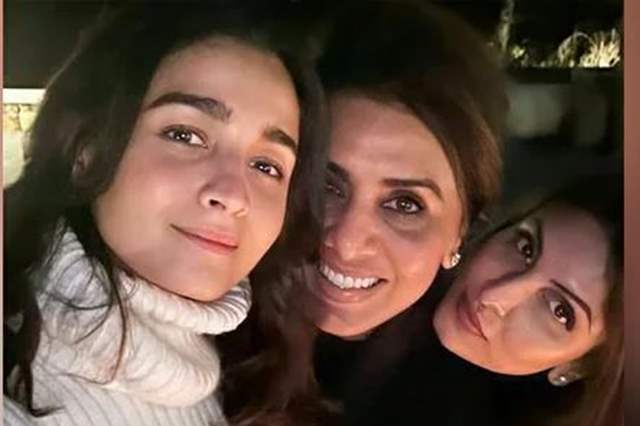 Alia, Neetu and Riddhima