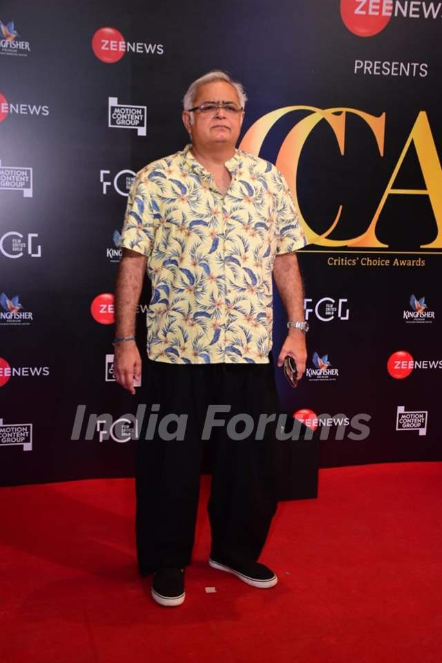 Hansal Mehta grace red carpet of the 5th edition of Critics’ Choice Awards
