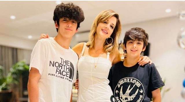 Sussanne and her kids