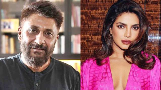 Vivek Agnihotri and Priyanka Chopra 