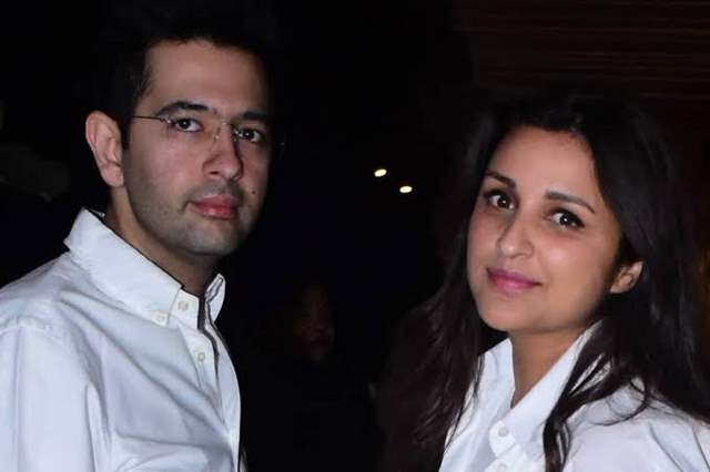 Raghav Chadha and Parineeti Chopra 