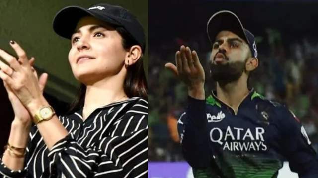 Anushka Sharma and Virat Kohli 