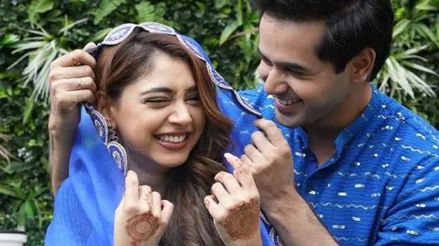 Niti Taylor and Randeep Rai