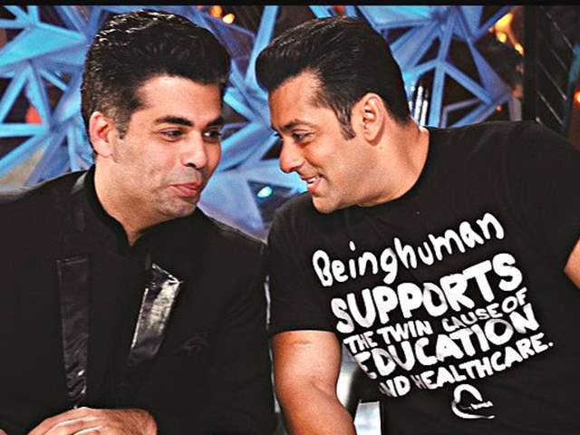 Salman Khan and Karan Johar