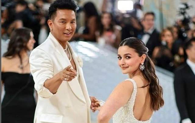 Prabal Gurung and Alia Bhatt