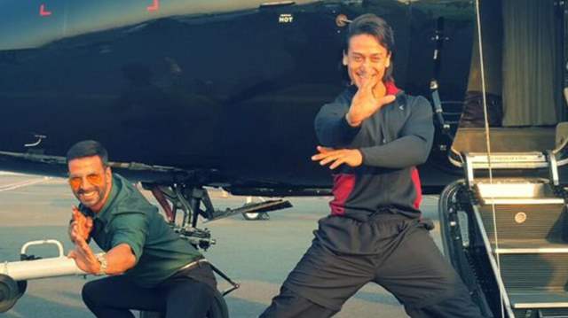 Akshay Kumar and Tiger Shroff