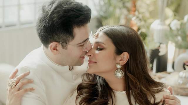 Raghav Chadha and Parineeti Chopra 