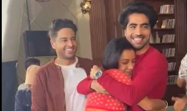 Harshad Chopda, Rupali Ganguly and Gaurav Khanna