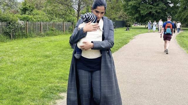 Sonam and Vayu Kapoor