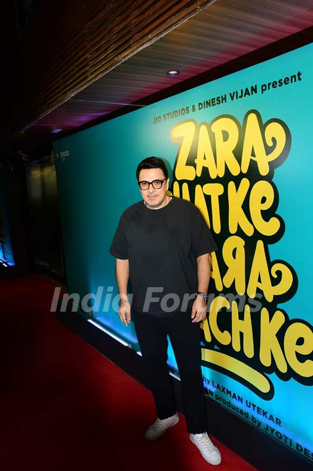 Dinesh Vijan garce the musical event of the film Zara Hatke Zara Bachke