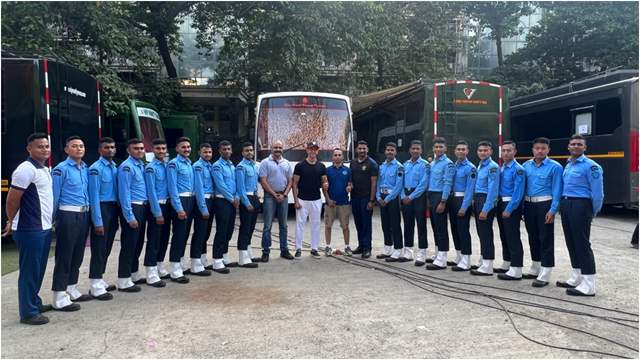 Hrithik Roshan with IAF cadets