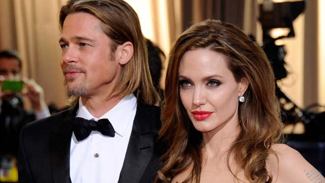 Brad Pitt and Angeline Jolie
