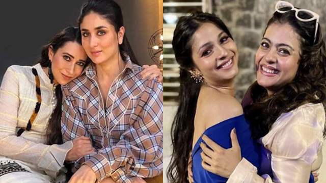 Karisma and Kareena, Tanishaa and Kajol