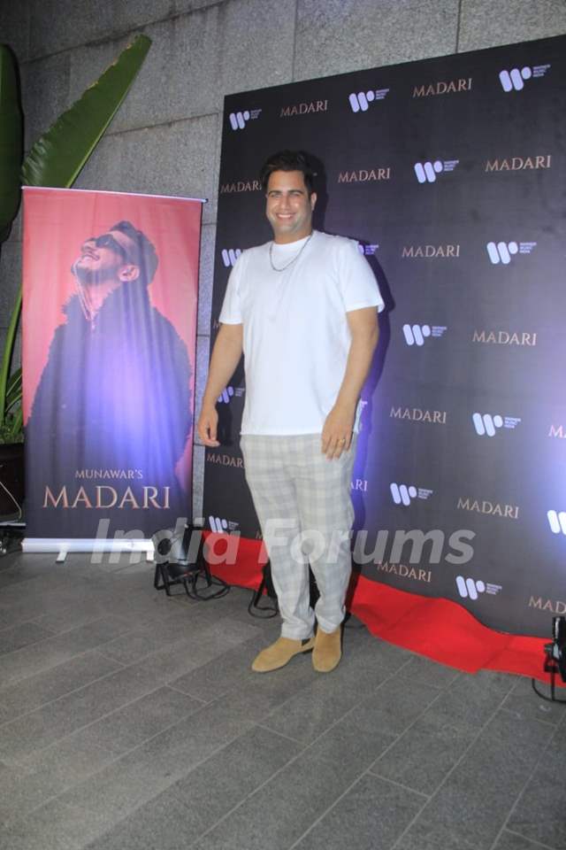 Rajiv Adatia attend the launch of the song Madari