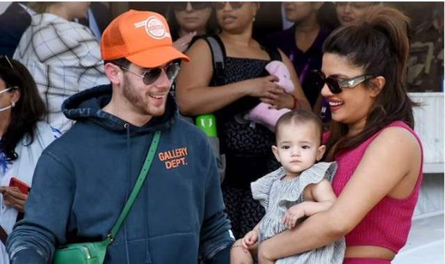 Nick Jonas, Priyanka and Malti