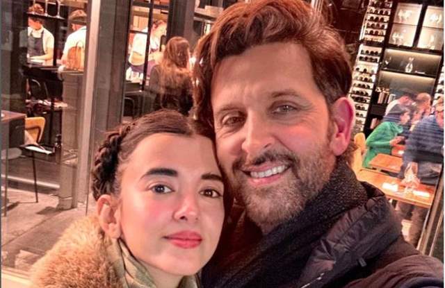 Hrithik Roshan and Saba Azad