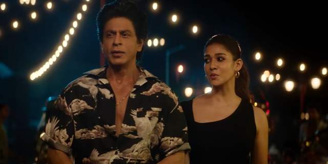 Shah Rukh Khan and Nayanthara