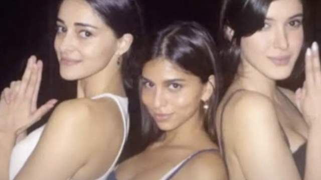 Ananya Panday, Suhana Khan and Shanaya Kapoor 