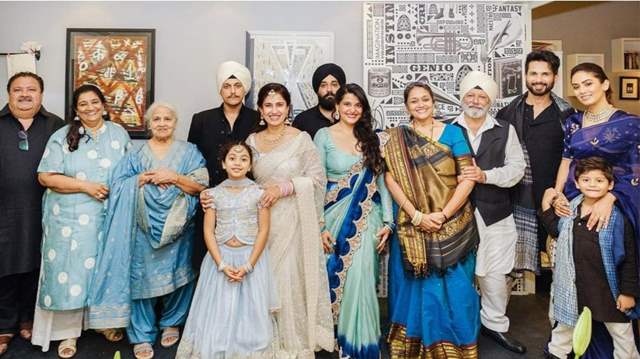 Shahid Kapoor family