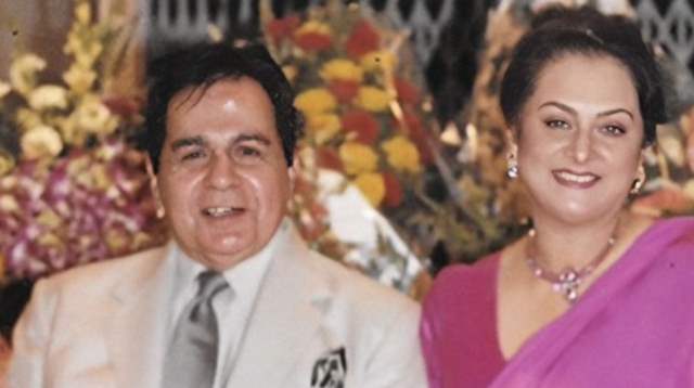 Dilip Kumar and Saira Banu 