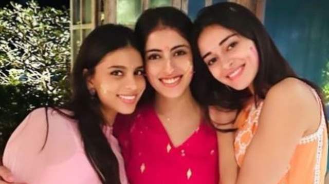 Suhana Khan, Navya Naveli and Ananya Panday