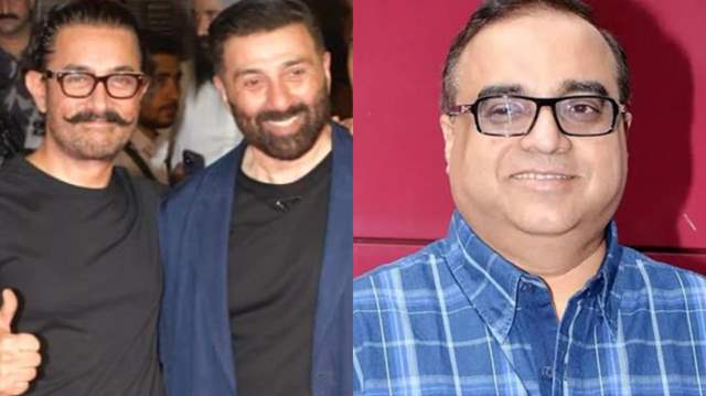 Aamir Khan, Sunny Deol and Rajkumar Santoshi