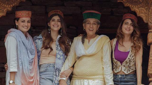 Dia Mirza, Sanjana Sanghi, Ratna Pathak Shah and Fatima Sana Shaikh