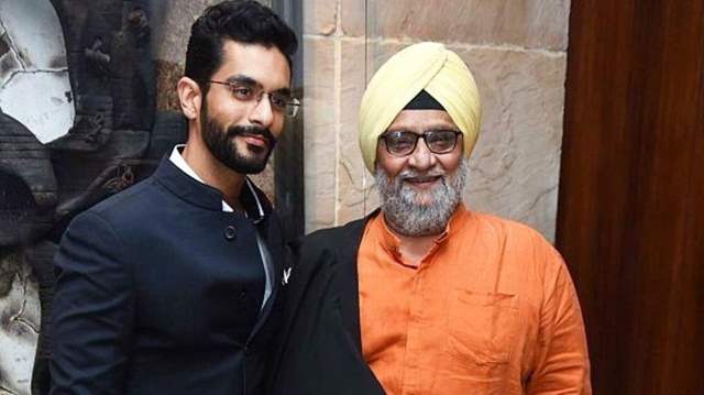 Angad Bedi and Bishan Bedi