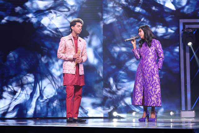 A still from the upcoming episode of Indian Idol 14