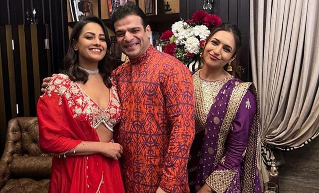 Anita Hassnandani, Karan Patel and Divyanka Tripathi Dahiya