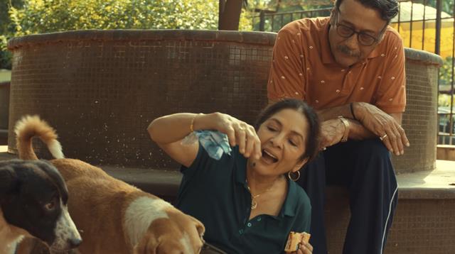 Neena Gupta and Jackie Shroff 